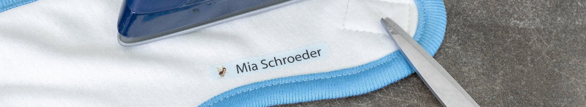 Bügeletiketten für Senioren: Einfaches Markieren von Kleidung im Pflegeheim