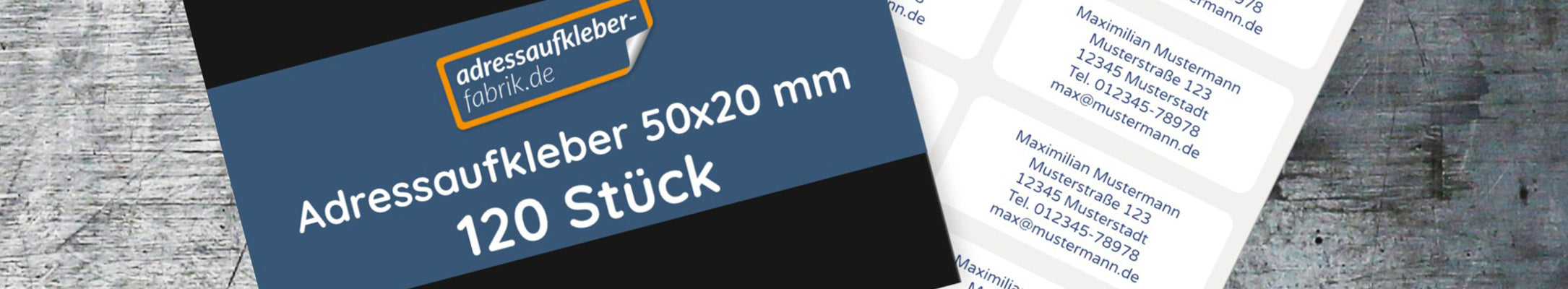 Personalisierte Adressaufkleber | adressaufkleber-fabrik.de