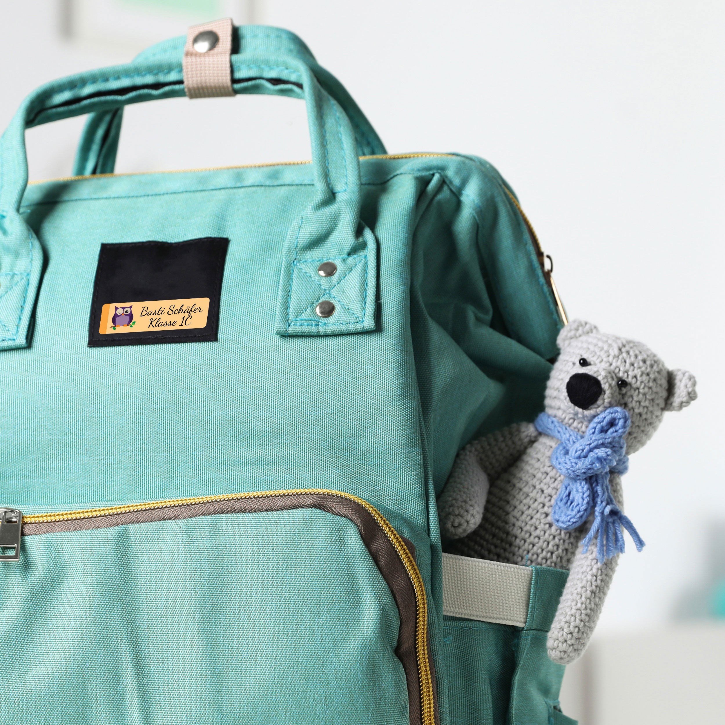 Mehrzeilige Namensaufkleber 110 Stück 50x15 mm - adressaufkleber-fabrik.de