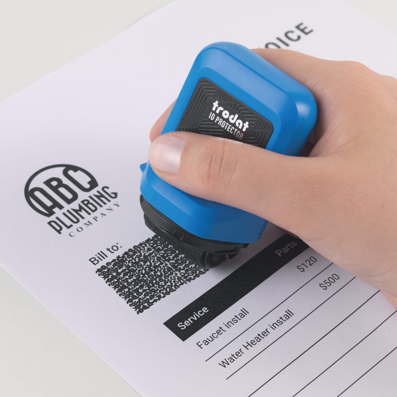 Trodat ID Protector - Datenschutz Rollstempel