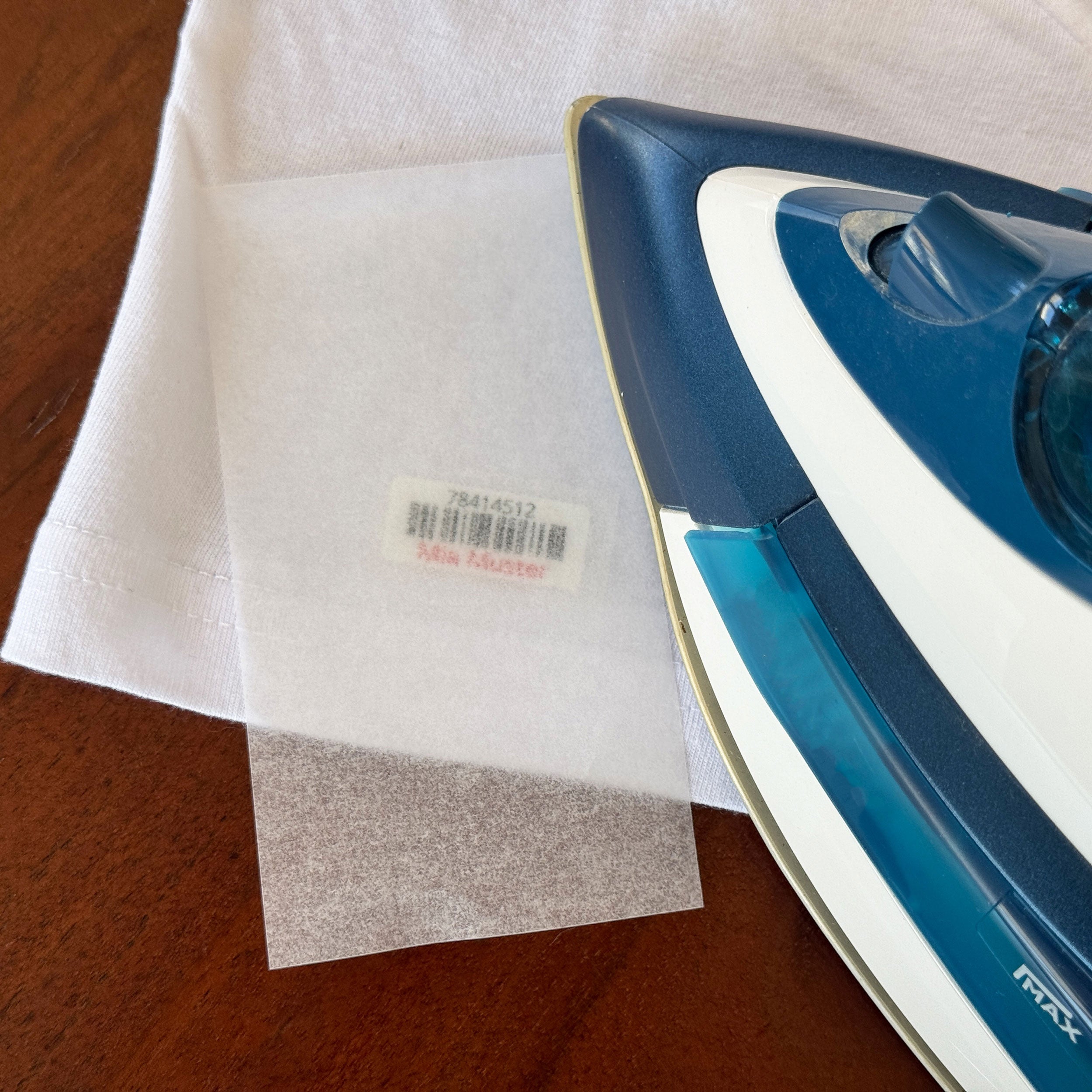 225 Stück Bügeletiketten mit Barcode 30x13 mm - adressaufkleber-fabrik.de