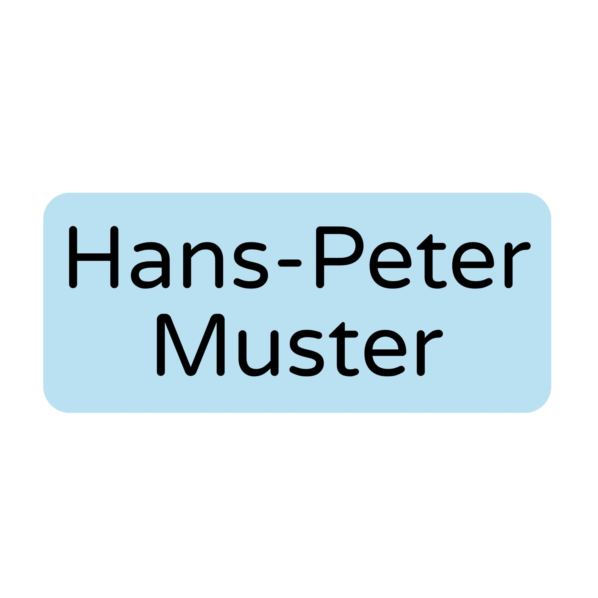 Bügeletiketten für Senioren