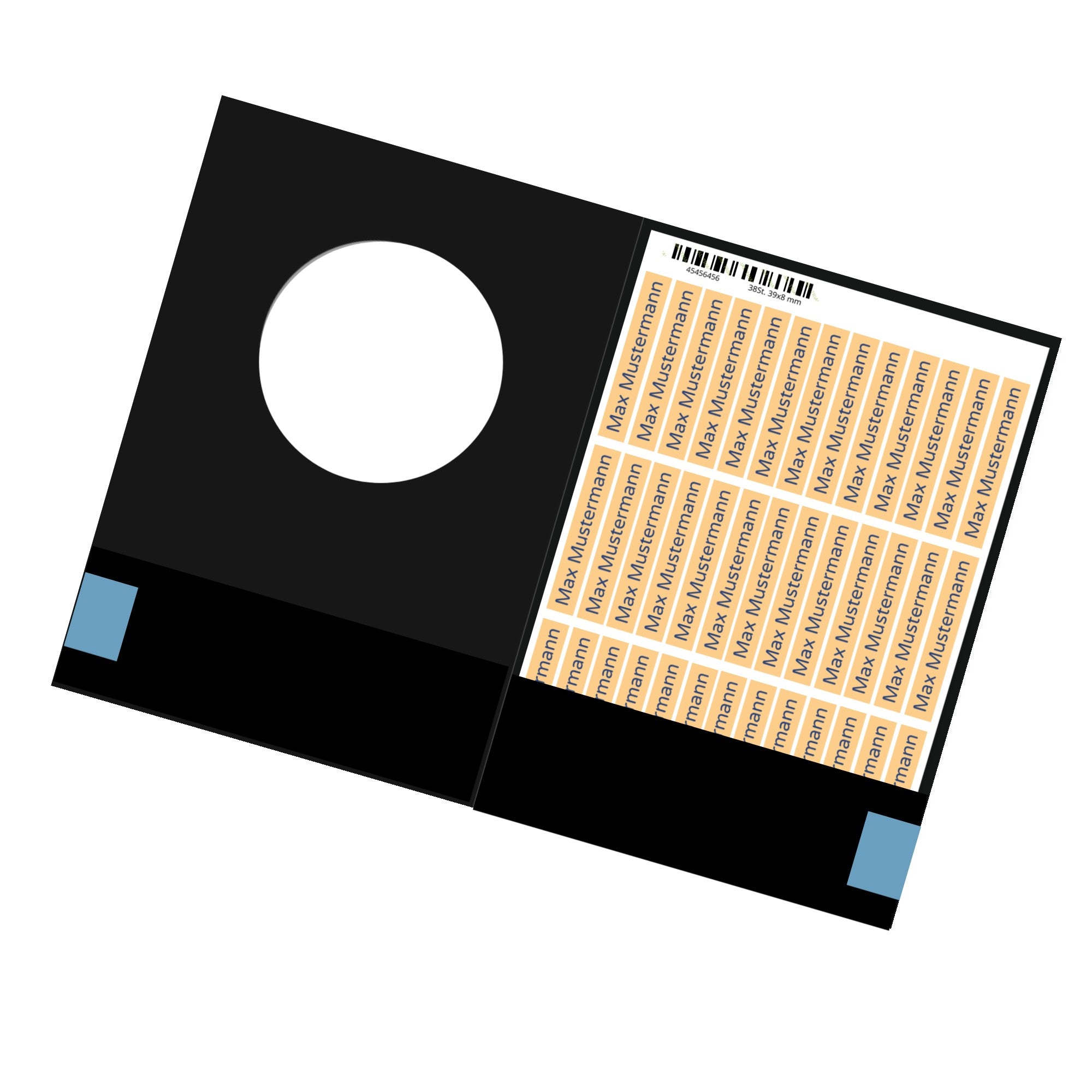 Namensetiketten / Namensaufkleber für Kinder & Senioren 49x8 mm - adressaufkleber-fabrik.de