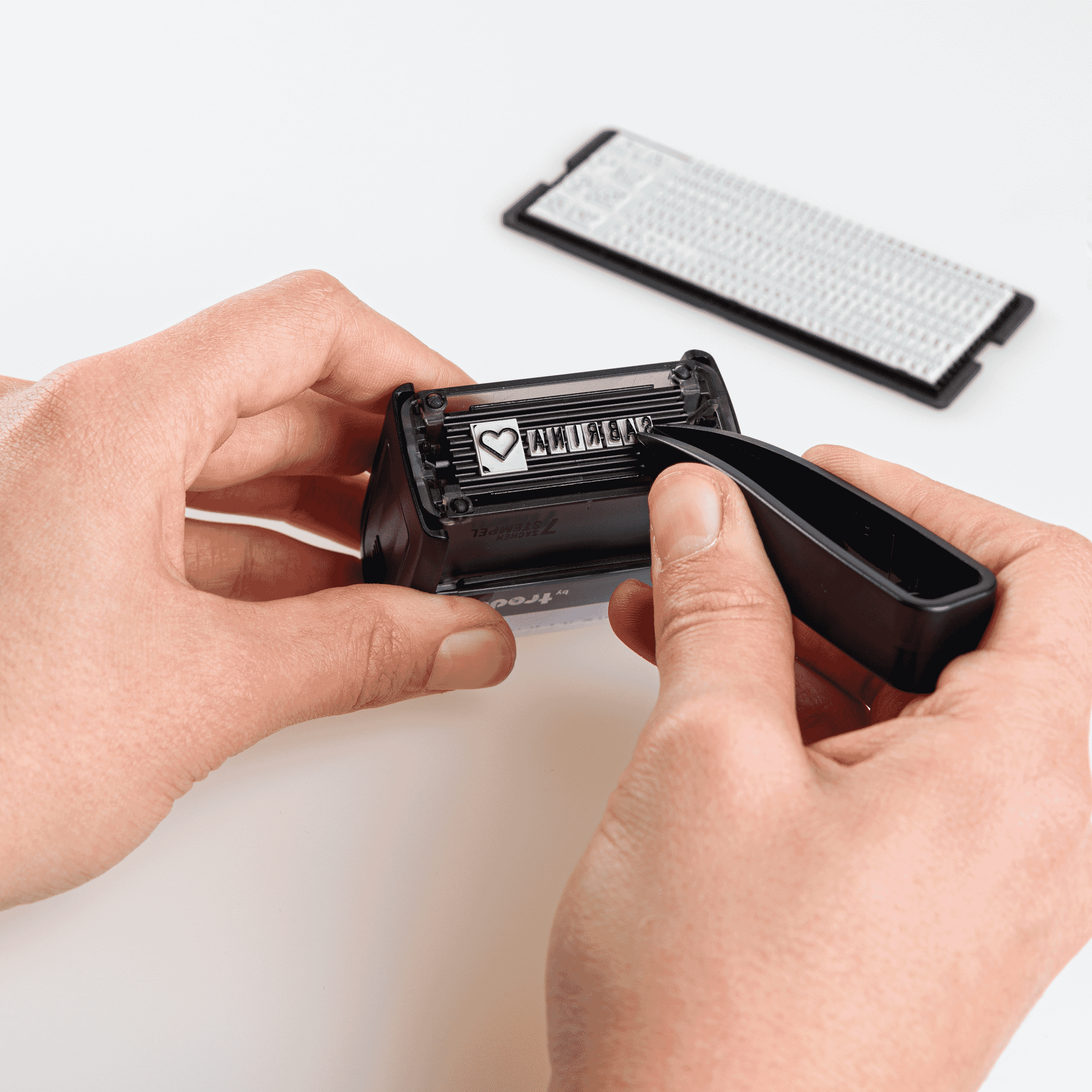 Trodat 7 Sachen Stempel DIY-Markierstempel (37x14 mm)