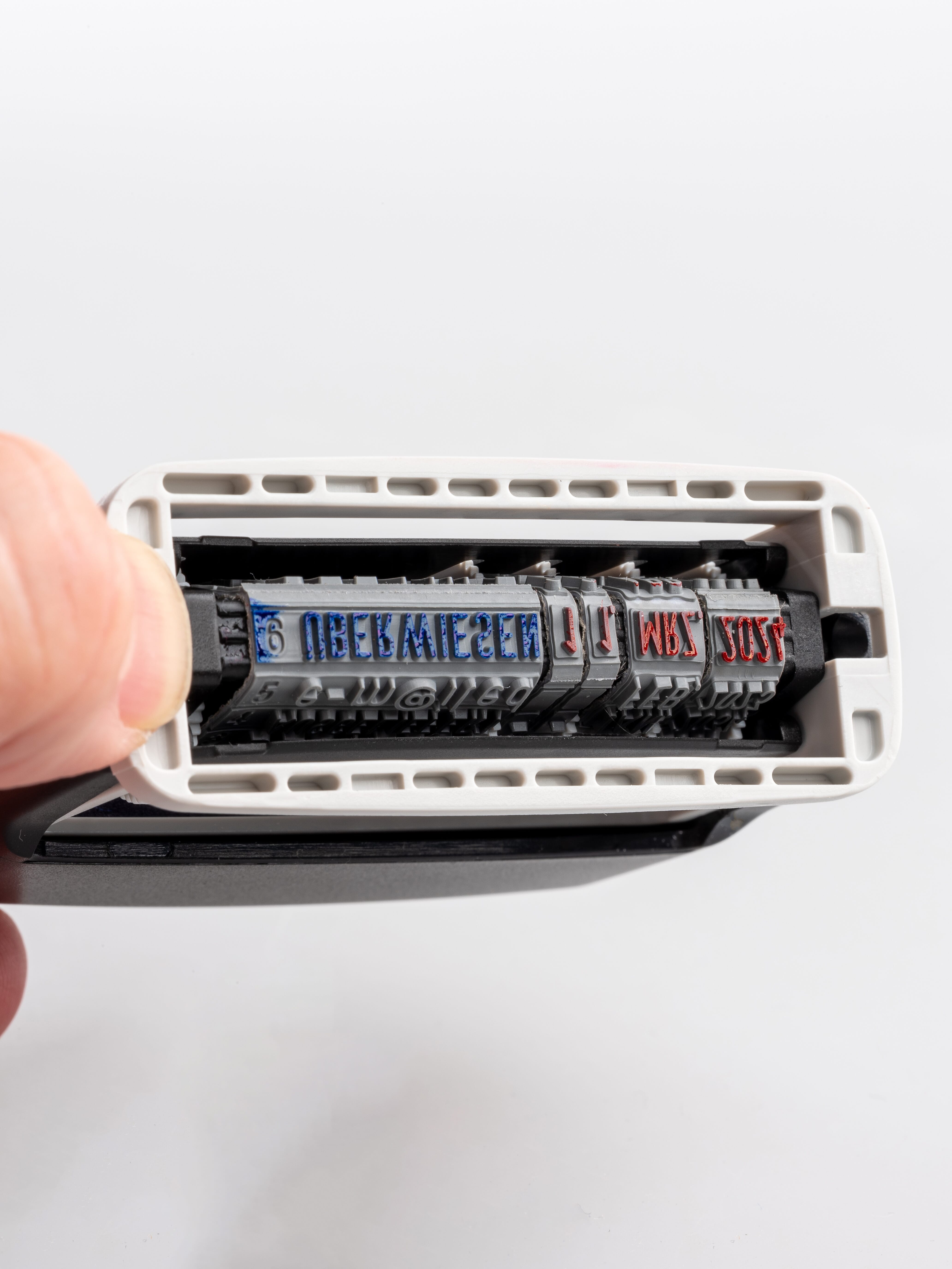 STEMPEL-FABRIK Datumstempel Mini-Info-Dater-SF S120/WD