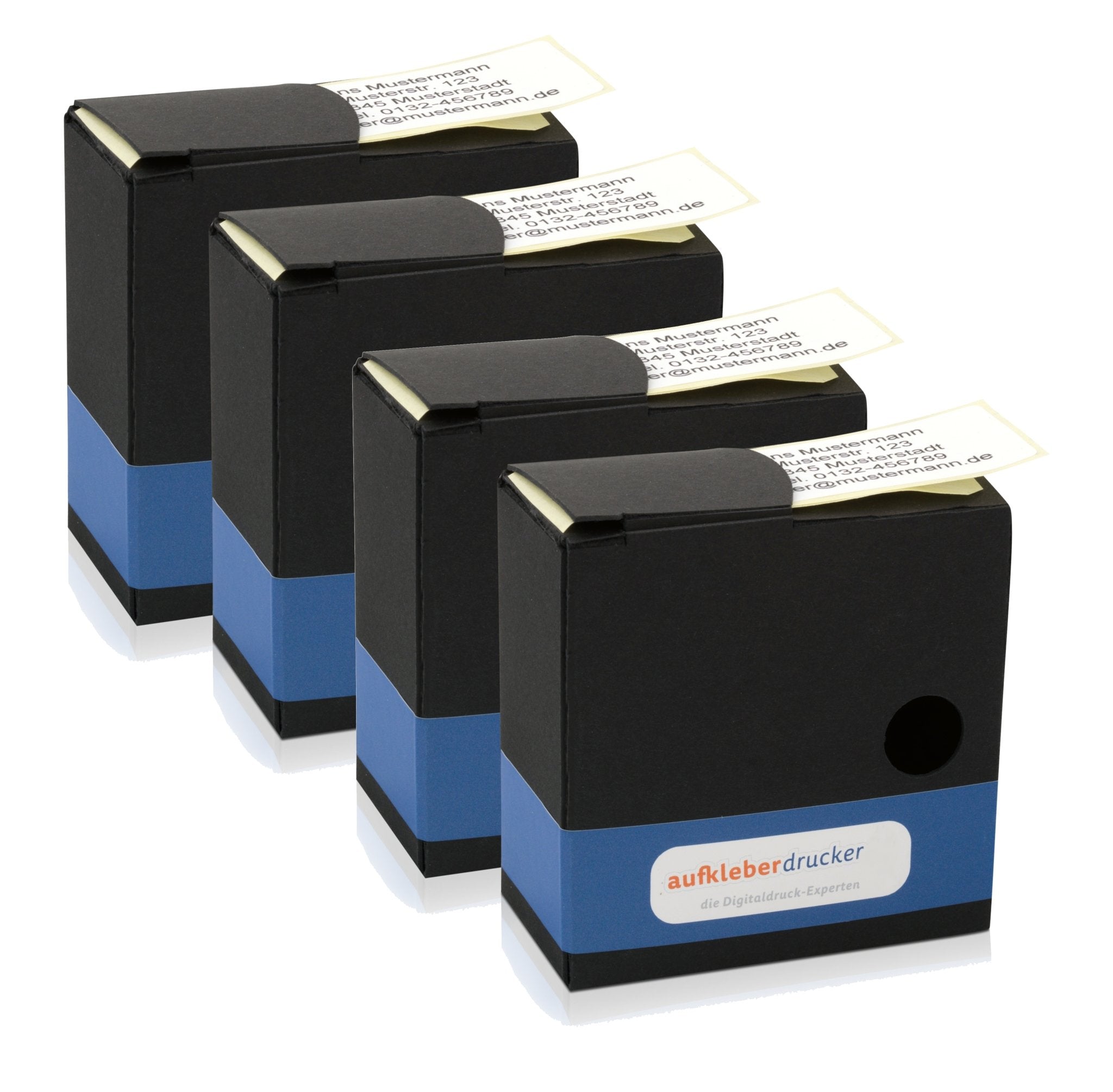 Adressaufkleber im Spenderkarton 60x30 mm - adressaufkleber-fabrik.de