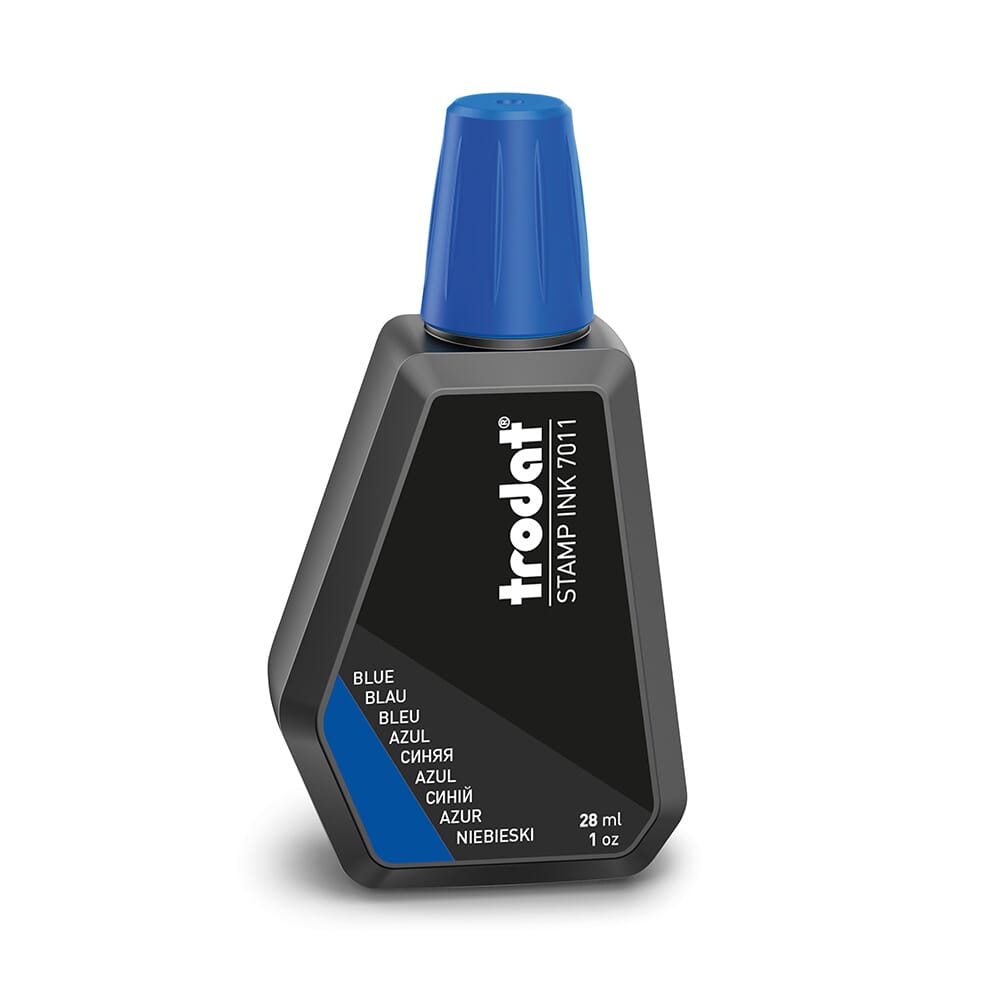 Trodat Stempelfarbe 7011 (28 ml) Dokumentenecht DIN ISO 11798
