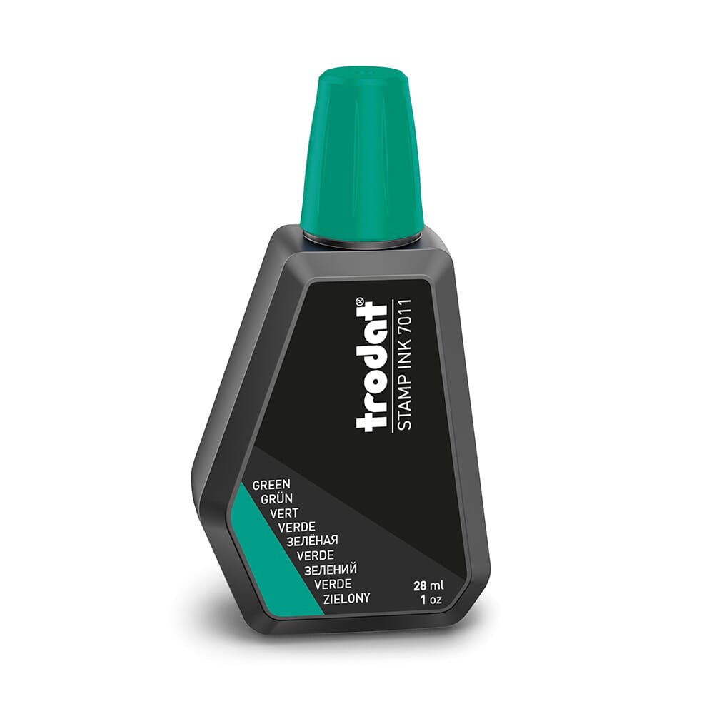 Trodat Stempelfarbe 7011 (28 ml) Dokumentenecht DIN ISO 11798