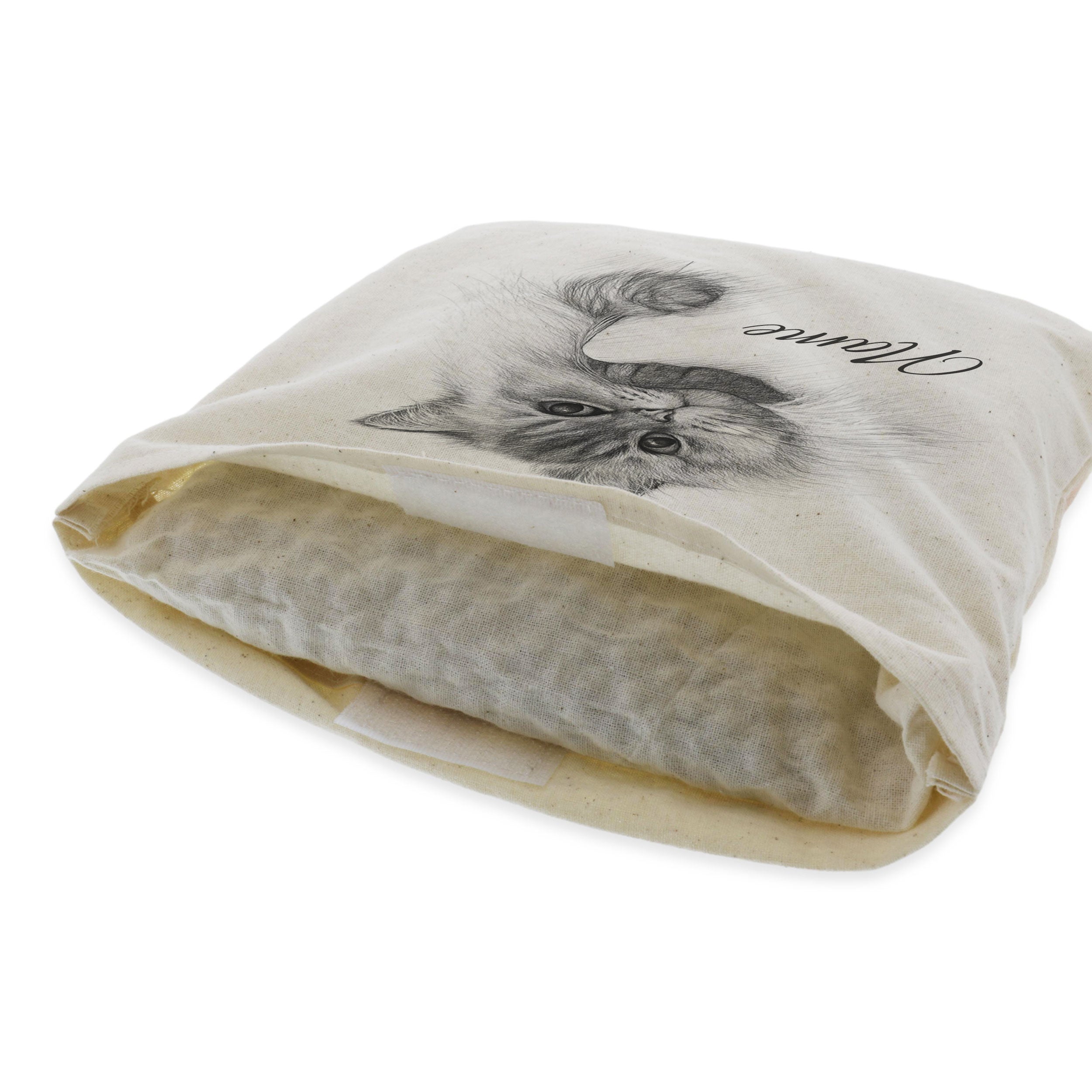 Kirschkernkissen mit Bleistiftzeichnung & Individualisierung