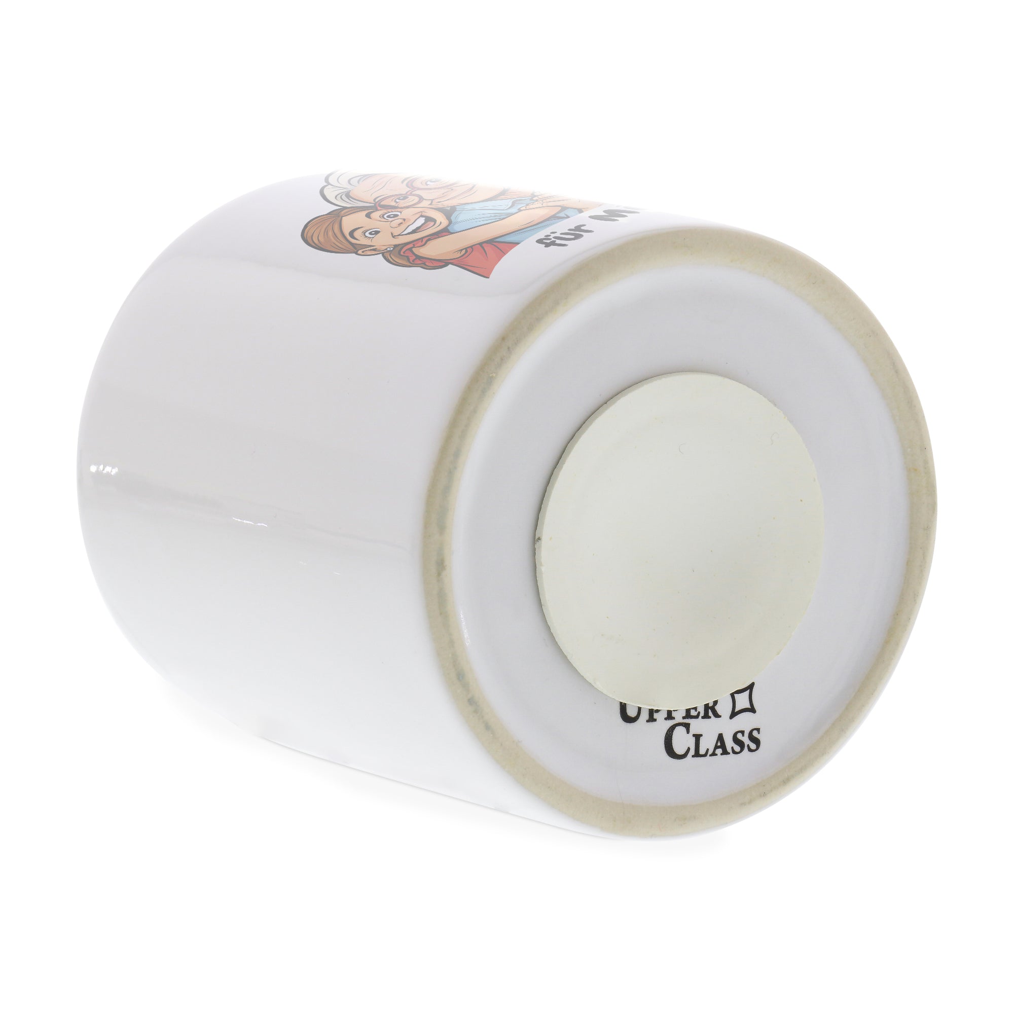 Spardose mit Karikatur und Individualisierung