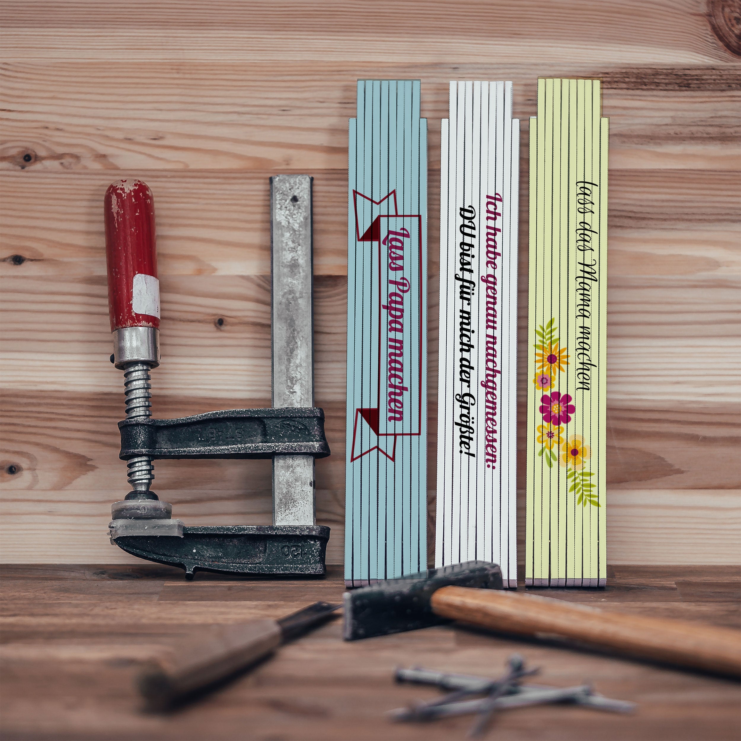 Zollstock 235x35 mm personalisiert – mit individuellem Druck